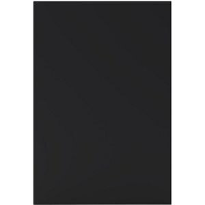 Panou aditional GOODHOME Pasilla, PAL, 59 x 87 cm, negru mat