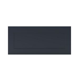 Front usa cu 2 sertare, 80 cm, albastru, mat • GoodHome Artemisia