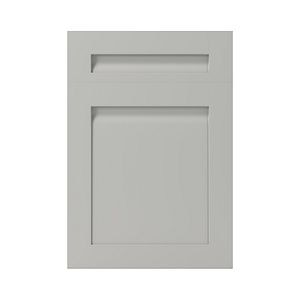 Front usa sertar, 50 cm, gri, finisaj piatra • GoodHome Garcinia