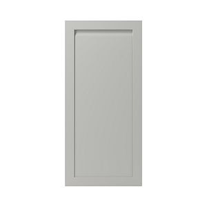 Front usa gri, cu sticla, 60 cm, lucios • Garcinia