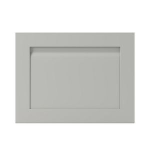 Front usa gri, cu sticla, 60 x 45.3 cm • Garcinia