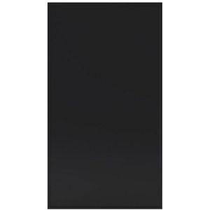 Front usa GOODHOME Pasilla, MDF, 40 x 72 cm, negru mat