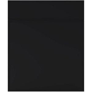 Front usa GOODHOME Pasilla, MDF, 60 x 72 cm, negru mat