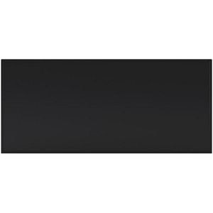 Front usa GOODHOME Pasilla, MDF, 80 x 36 cm, negru mat