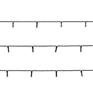 Instalatie Craciun 50 LED-uri, 5.2 m, pe baterie, lumina alb rece
