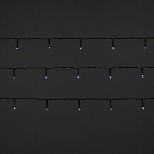 Instalatie brad LED, 240 leduri, 8 functii, iluminat alb rece