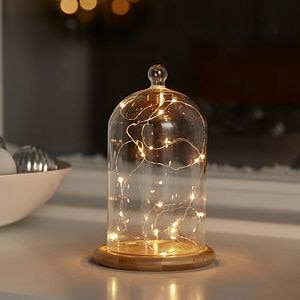 Instalatie Craciun 20 LED-uri, 1.8 m, pe baterie, IP20, lumina alb cald