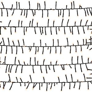 Instalatie brad LED UOML9120, 1000 leduri, 8 functii, iluminat alb cald