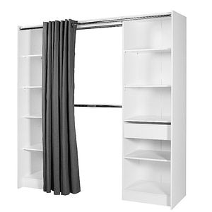Kit dressing complet, alb, 200 x 200 cm • Eklips
