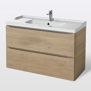 Baza dulap suspendat, model stejar, 100 x 60 x 45 cm - Imandra