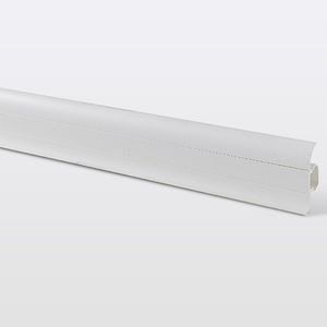 Plinta parchet, PVC, alb, 2200 x 45 x 20 mm • Decor