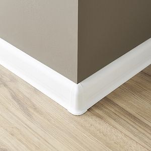 Coltar exteriorplinta, PVC, alb, 56.7 x 29.3 mm • GoodHome