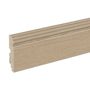Plinta parchet, MDF, stejar, natur, 2200 x 90 x 19 mm • GoodHome