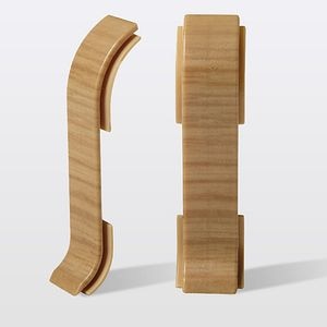 Accesorii imbinare plinta, PVC, lemn, 56 x 23.3 mm • GoodHome