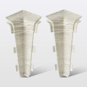 Colt plinta parchet, PVC, lemn,75 x 31 mm  GoodHome