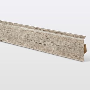 Plinta GoodHome, PVC, Decor 625, 220x7.5 cm, grosime 24 mm, maro deschis