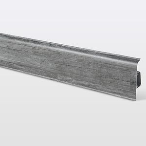 Plinta GoodHome, PVC, Decor 670, 220x7.5 cm, grosime 24 mm, gri