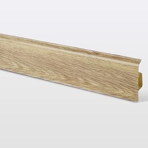 Plinta GoodHome, PVC, Decor 690, 220x7.5 cm, grosime 24 mm, maro deschis