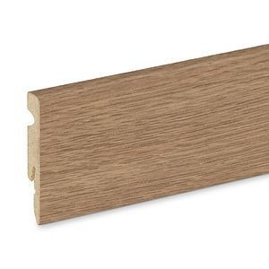 Plinta parchet, MDF, lemn, natur, 2200 x 60 x 11 mm • GoodHome