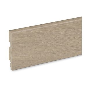 Plinta parchet, MDF, lemn, natur, 2200 x 80 x 13 mm • GoodHome