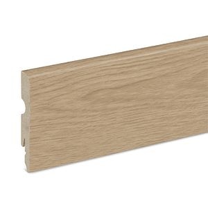 Plinta parchet, MDF, lemn, natur, 2200 x 80 x 13 mm • GoodHome
