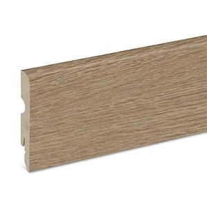 Plinta parchet, MDF, lemn, natur, 2200 x 80 x 13 mm • GoodHome