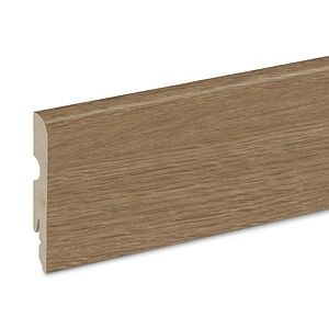 Plinta parchet, MDF, lemn, natur, 2200 x 80 x 13 mm • GoodHome