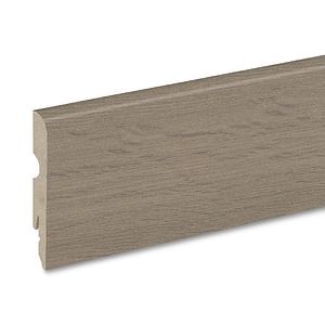 Plinta parchet, MDF, lemn, inchis 2200 x 80 x 13 mm • GoodHome