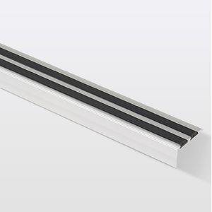 Protectie treapta, argintiu, 90 x 4 cm x 1.2 mm • GoodHome