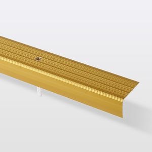 Protectie treapta, auriu mat, 90 x 4 cm x 1.2 mm • GoodHome