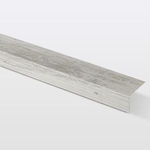 Profil GoodHome, 180x4 cm, alb