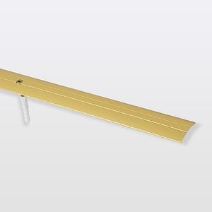 Banda de acoperire curbata, aluminiu, efect cromat, 93 x 3 cm x 1 mm • GoodHome