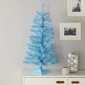 Brad artificial UOFR8004, 91 cm, albastru