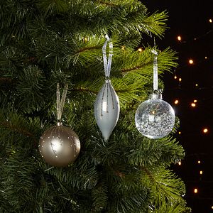 Glob Craciun, 8 cm, detalii aurii, auriu