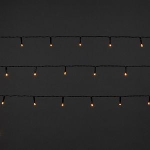 Instalatie Craciun 50 LED-uri, 5.2 m, pe baterie, lumina alb cald