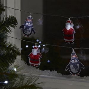 Instalatie Craciun interior/exterior figurine, 20 LED-uri, multicolor