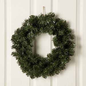 Coronita de Craciun pentru usa, 50 cm, verde