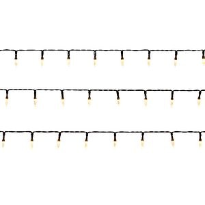 Instalatie de Craciun, 120 LED, 11 m, iluminare alb cald