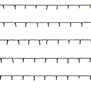 Instalatie de Craciun, 400 LED, 35 m, iluminare alb cald