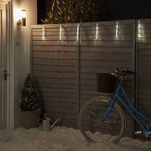 Instalatie brad LED turturi, 20 leduri, iluminat alb rece