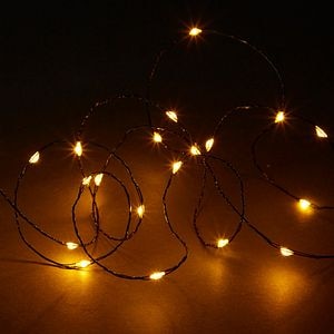 Instalatie Craciun 300 LED-uri, 26 m, 9W, lumina alb cald