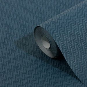 Tapet netesut, 0.53 x 10.05 m, albastru