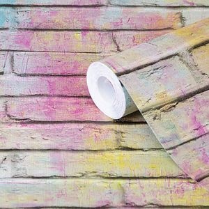 Tapet netesut, 0.53 x 10 m, multicolor, mat