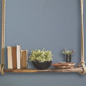 Tapet netesut, 0.52 x 10 m, alb • GoodHome, Palmeri