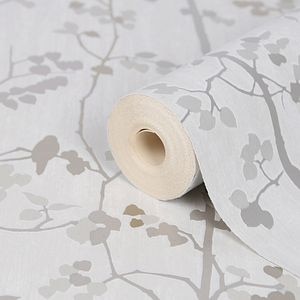 Tapet netesut, 0.52 x 10 m, crem