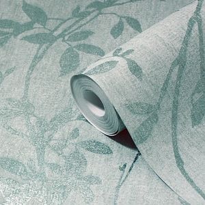 Tapet netesut, 0.53 x 10.05 m, verde