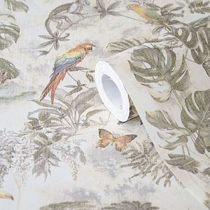 Tapet netesut, 0.53 x 10 m, multicolor, mat, peisaj