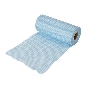 Rola 30 lavete pentru uz universal, 40 x 20 mm, albastru