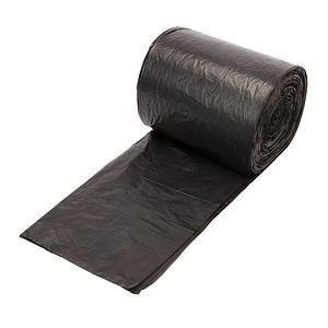 Saci menajeri pentru cosul de gunoi 70 l, culoare negru
