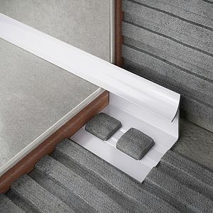 Profil interior semirotund DIALL, 12.5 mm, PVC, alb